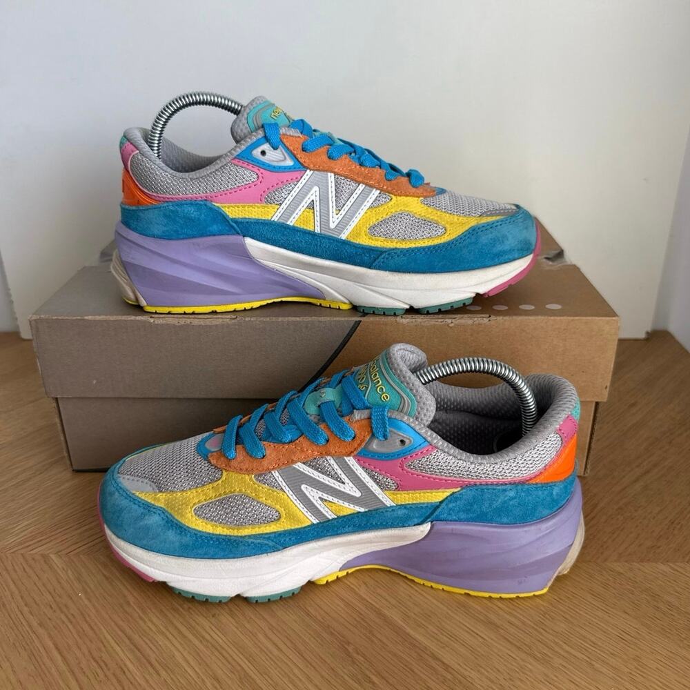 New Balance 990 V6 ‘Gelato’ Kids Sneakers- SZ 5 Y- 6.5 W - Picture 11 of 13